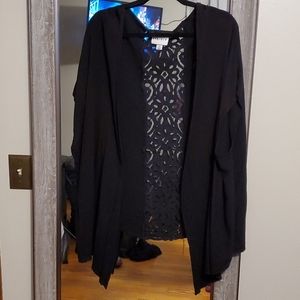 Ava & Viv Lace Back Cardigan